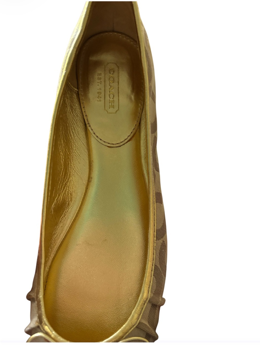 Coach Ballet Flats
With Bow - Picture 3 of 4